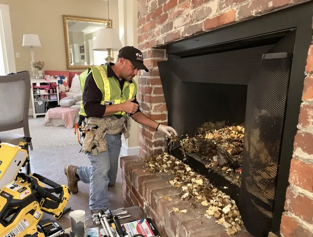 Safe screening installation by Ridgefield Chimney Sweep in Ridgefield, CT