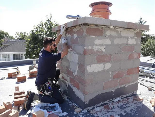 Advanced chimney repair process by Ridgefield Chimney Sweep in Ridgefield, CT